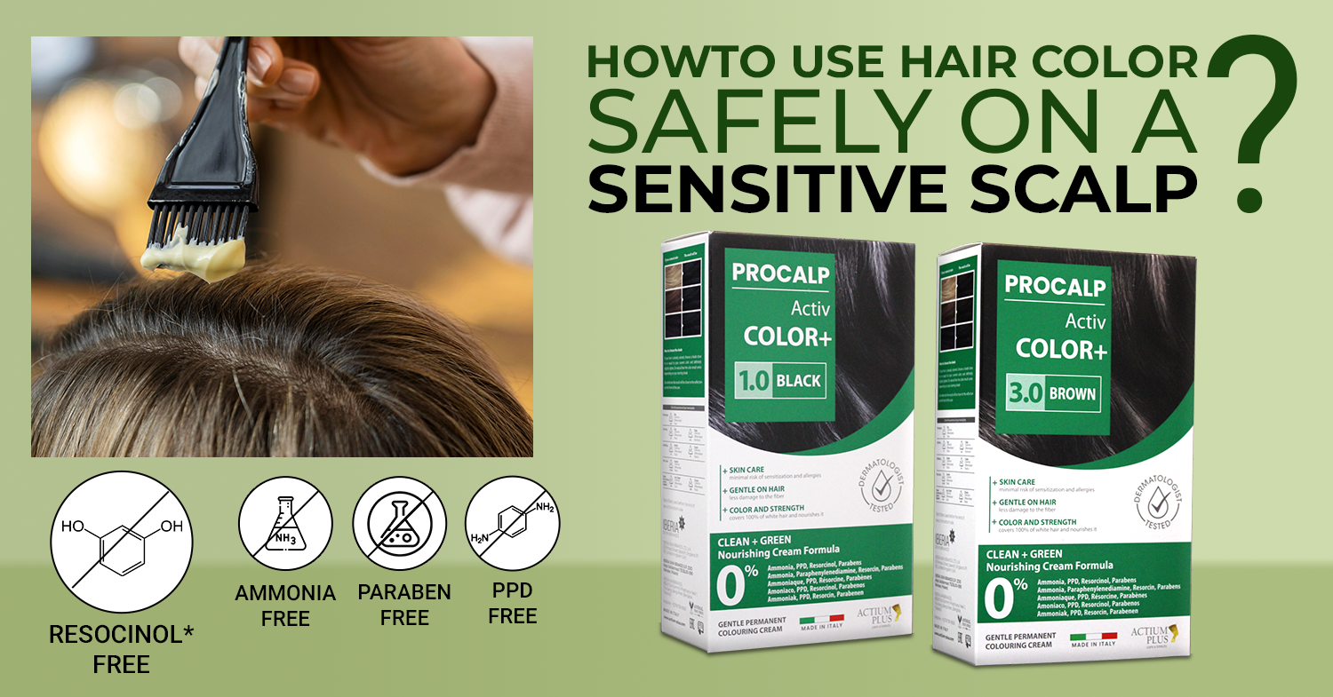 How to Use Hair Color Safely on a Sensitive Scalp : Beginner-Friendly Steps