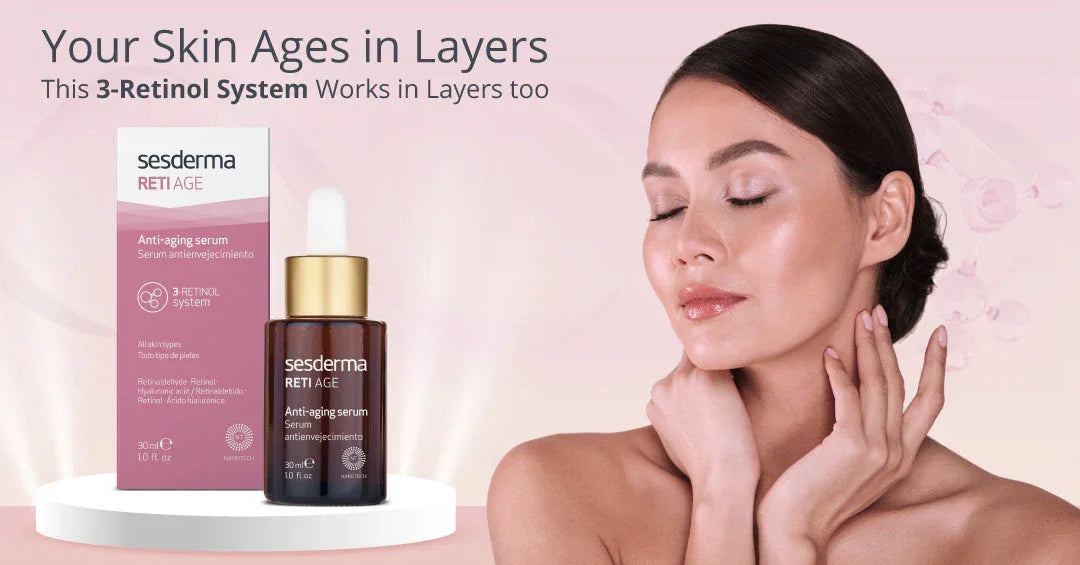 Your Skin Ages in Layers - This 3 Retinol System Works in Layers Too