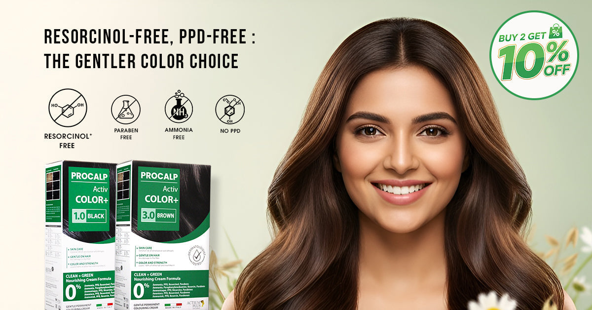 Hair Color Without PPD And Resorcinol - Safe For Sensitive Scalps