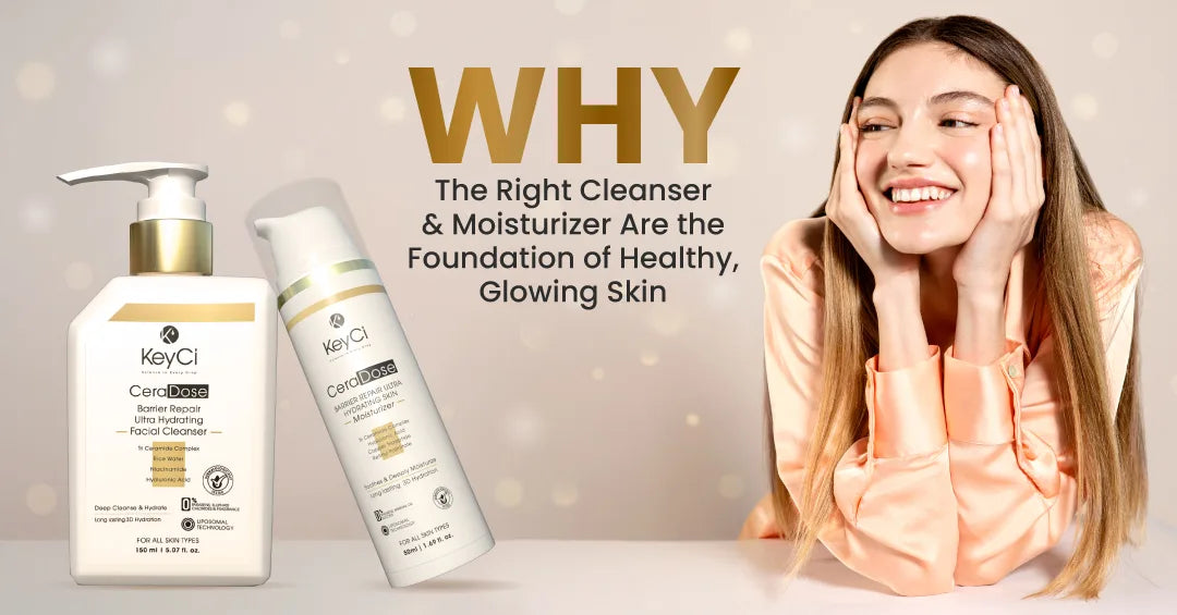 Why the Right Cleanser and Moisturizer Are the Foundation of Healthy, Glowing Skin