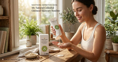 Soothing Sensitive Skin: My Natural Colloidal Oatmeal Skincare Routine