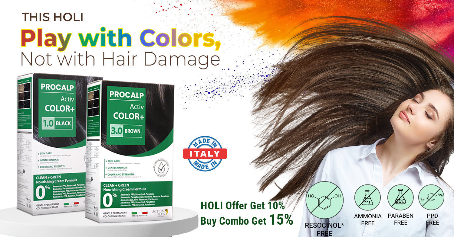 How to Shield Permanent Hair Color from Holi Colors & Damage