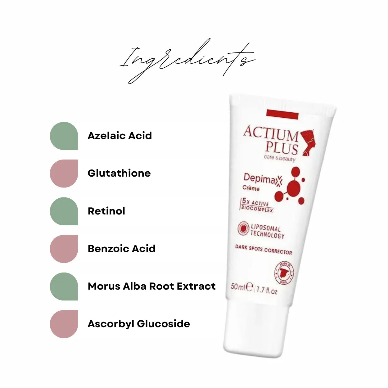 Actium Plus Depimax Creme 50ml