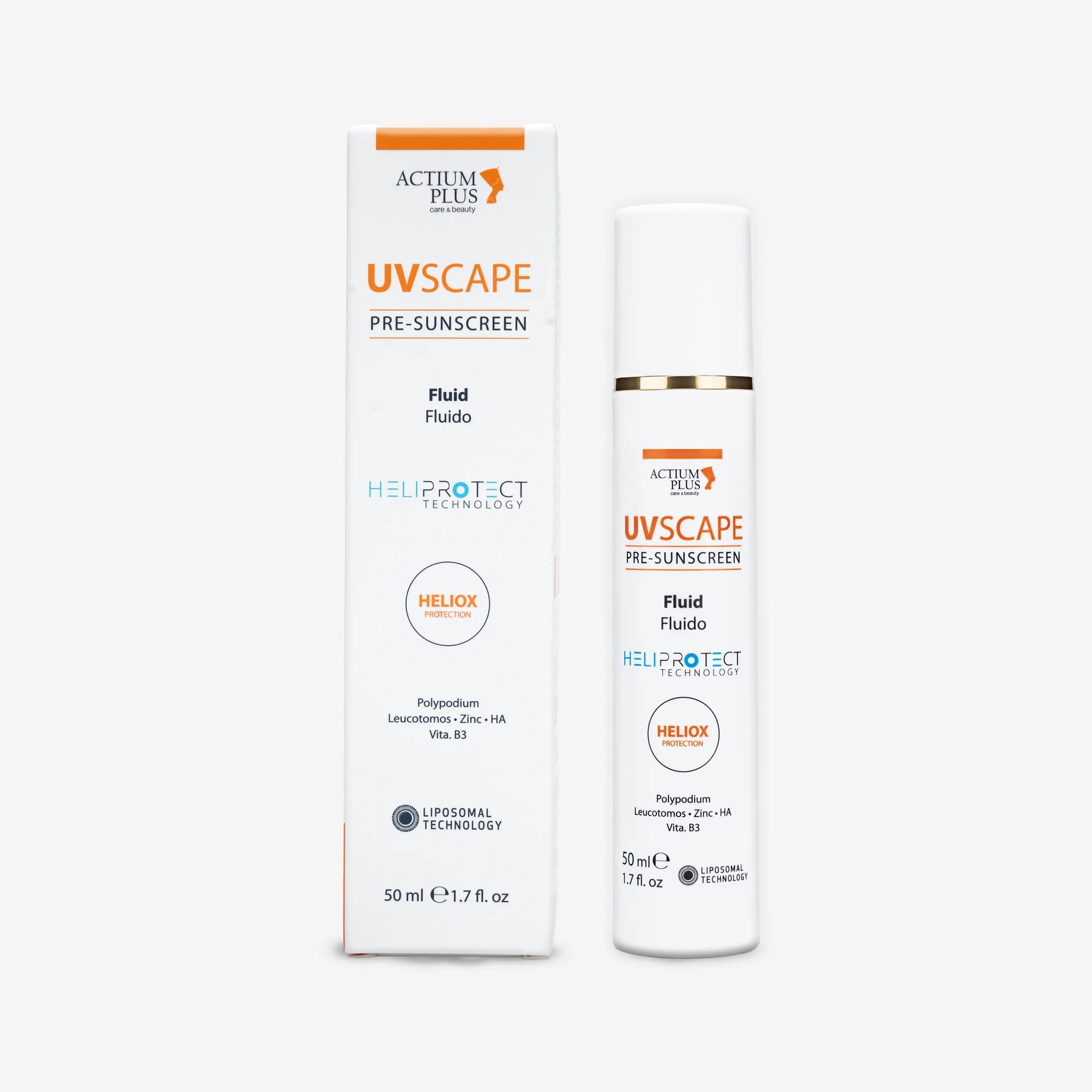 Actium Plus UVscape Pre-Sunscreen Fluid SPF 50 PA++++ | 50 ml