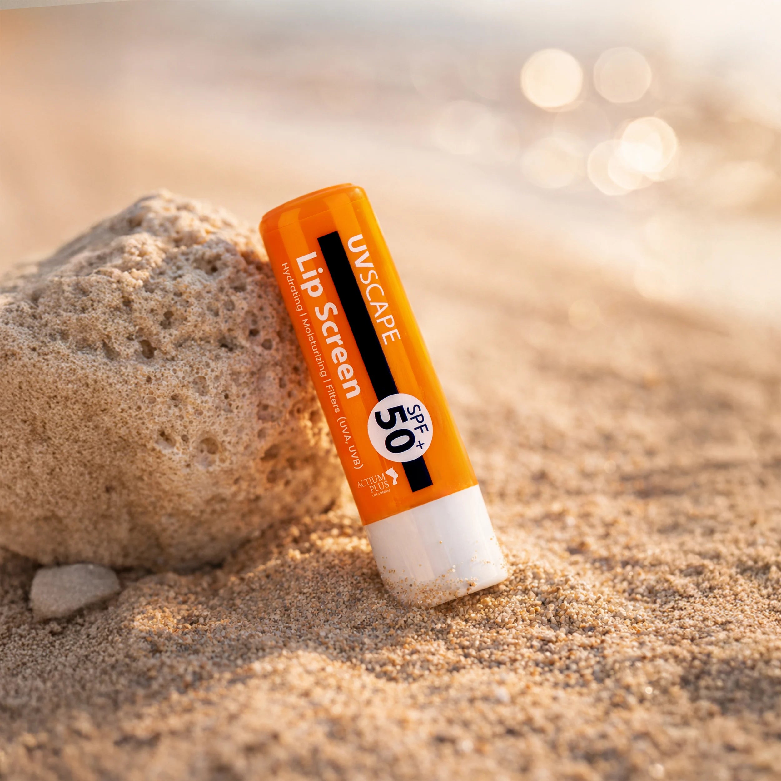 Actium Plus UVSCAPE Lip Screen SPF 50+ | Hydrate, Moisturize & Filter (UVA,UVB) 4.9G