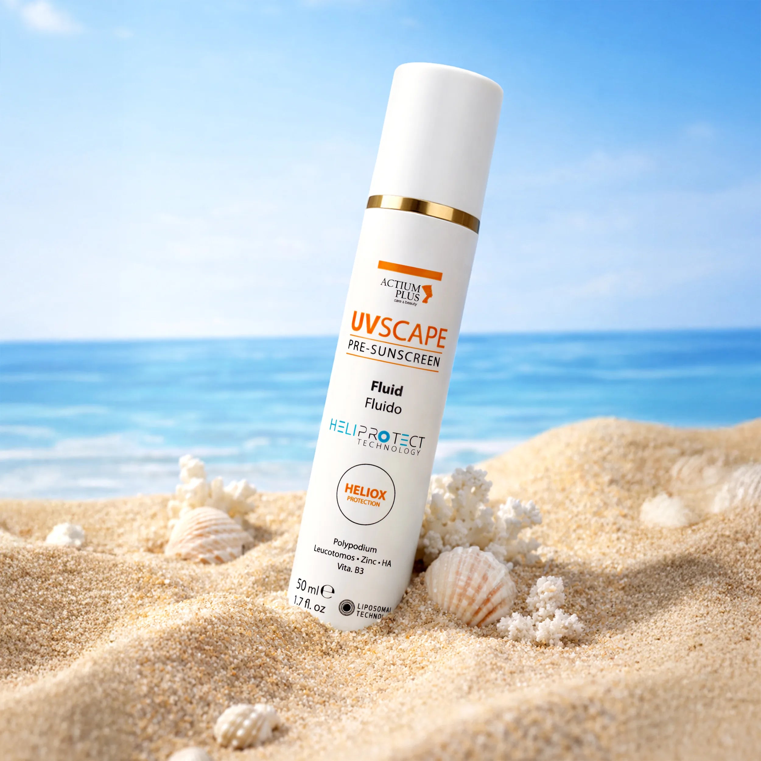 Actium Plus UVscape Pre-Sunscreen Fluid SPF 50 PA++++ | 50 ml