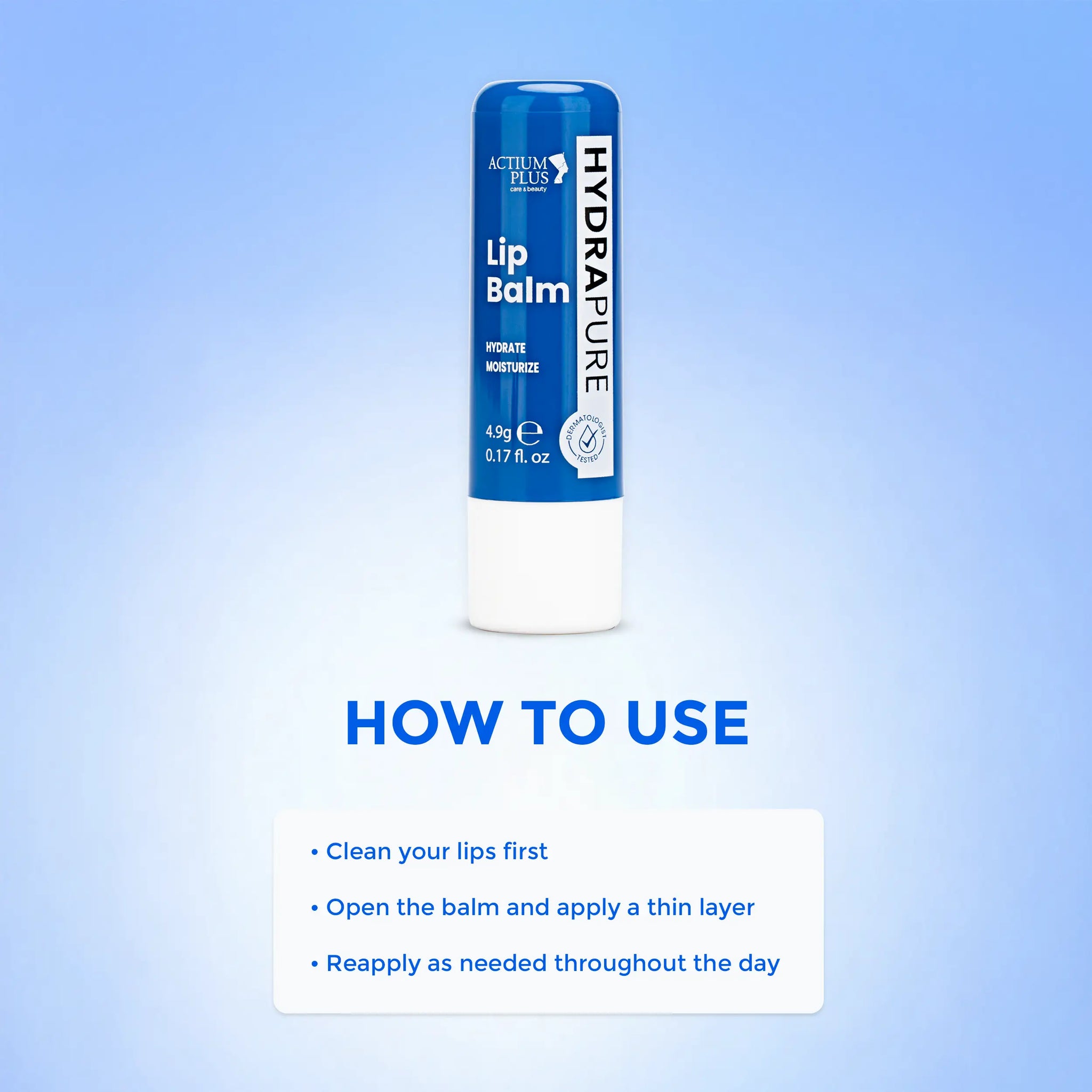 Actium Plus Hydrapure Post-Procedure Lip Balm