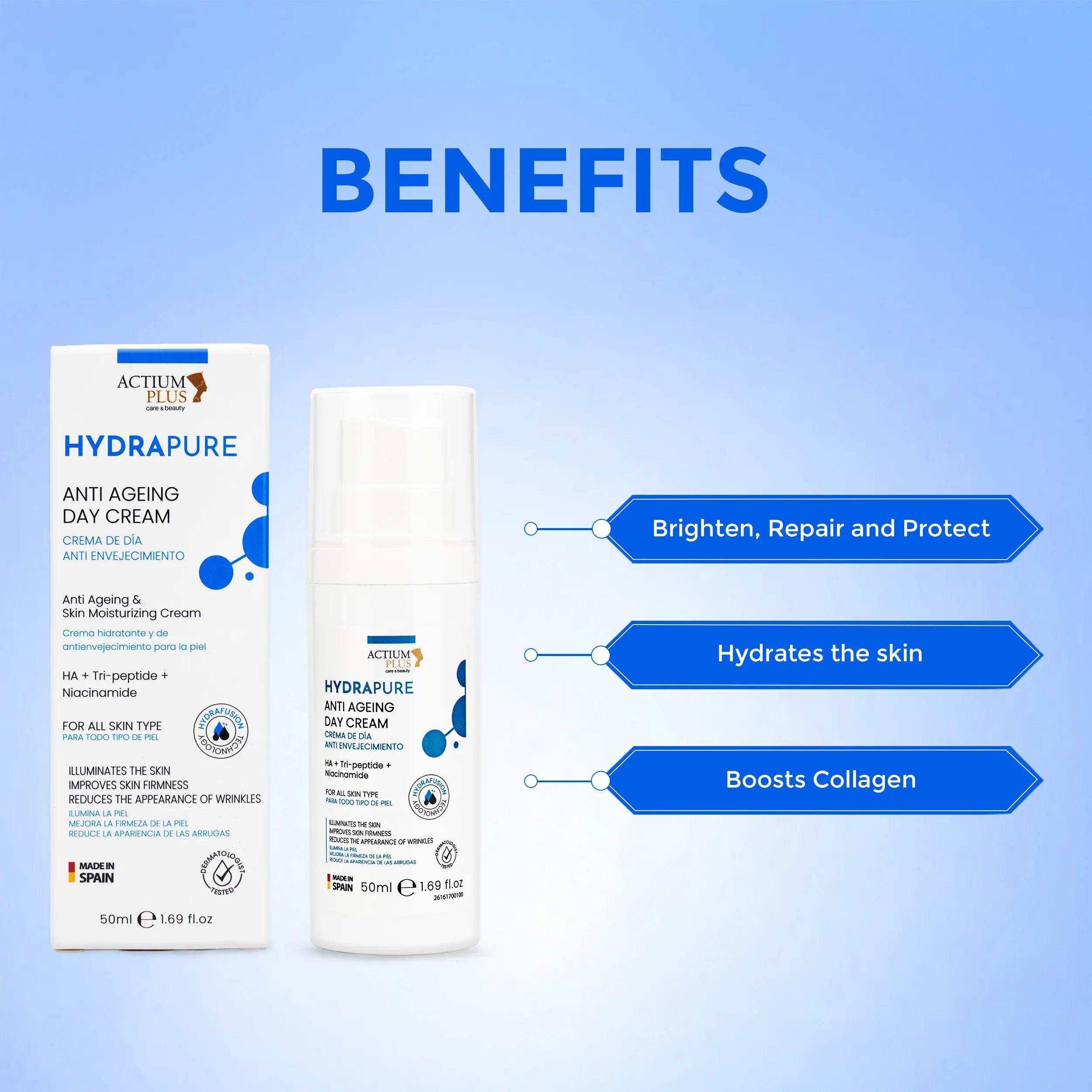 Actium Plus Hydrapure Anti Aging Day Creme 50ml