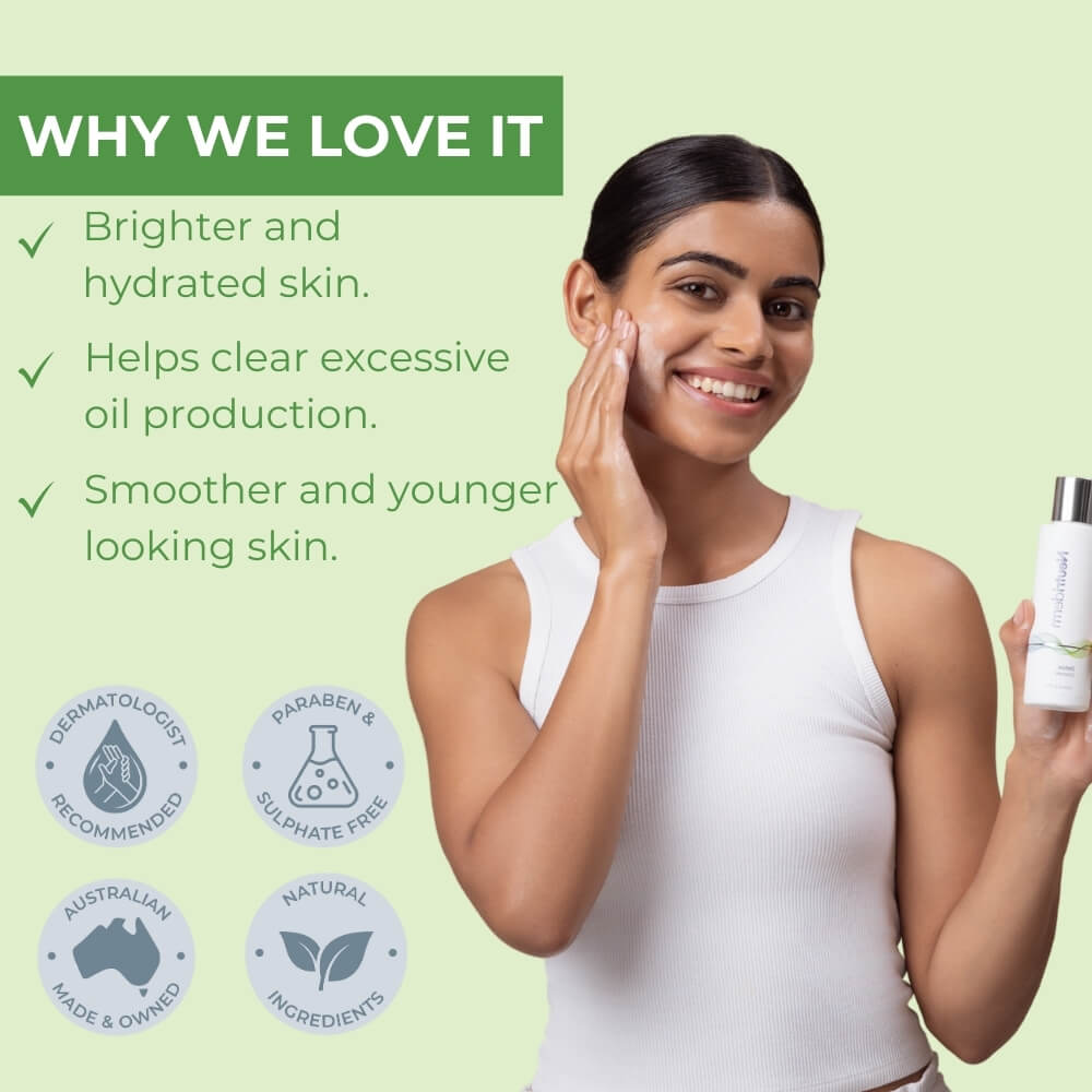 Detox Cleanser – Daily Exfoliating Face Wash for Combination, Oily and Acne-Prone Skin