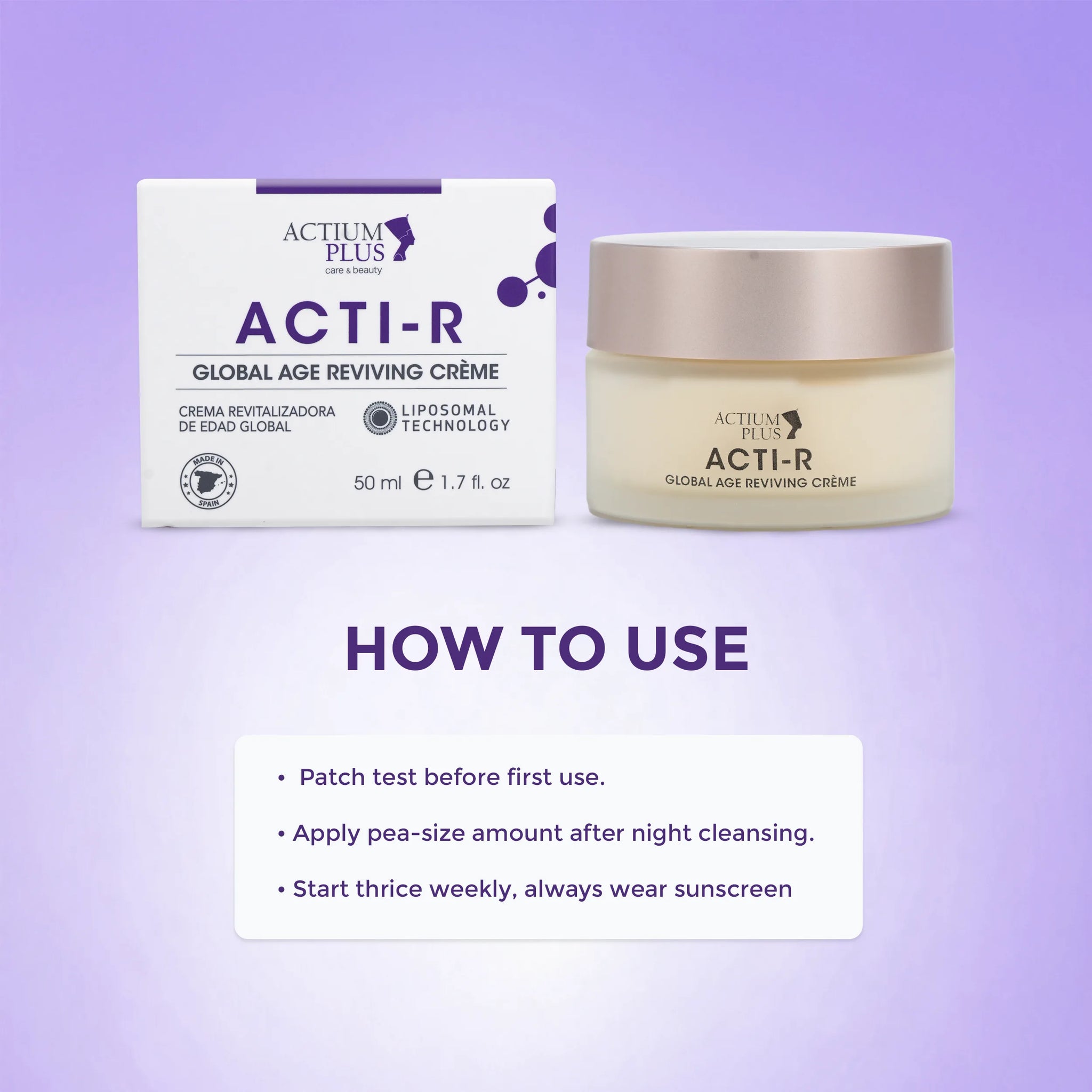 Actium Plus ACTI - R Global Age Reviving Creme 50ml