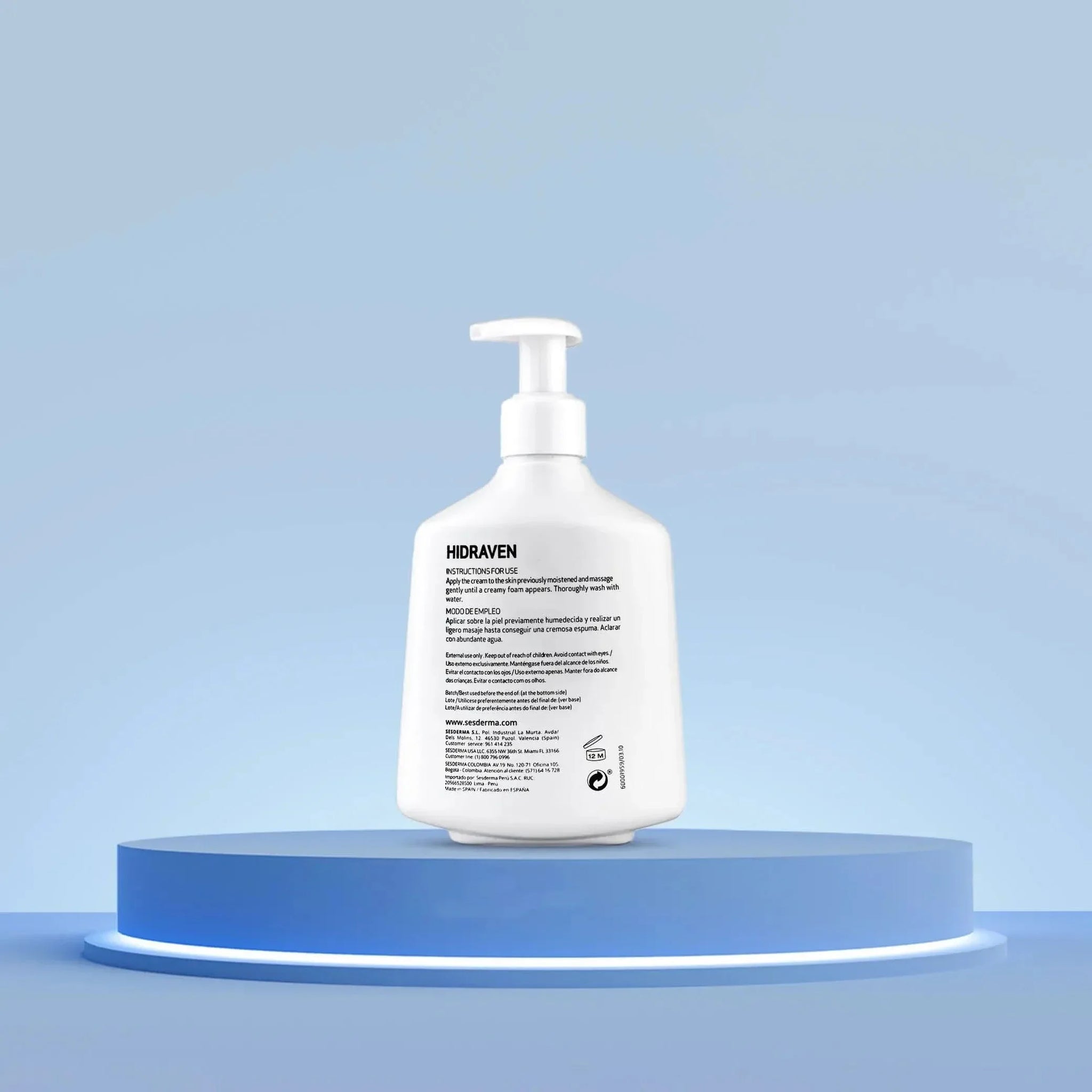 Sesderma Hidraven Foamy Soap Free Cream 300ml