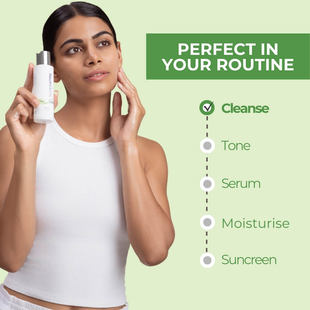 Detox Cleanser – Daily Exfoliating Face Wash for Combination, Oily and Acne-Prone Skin