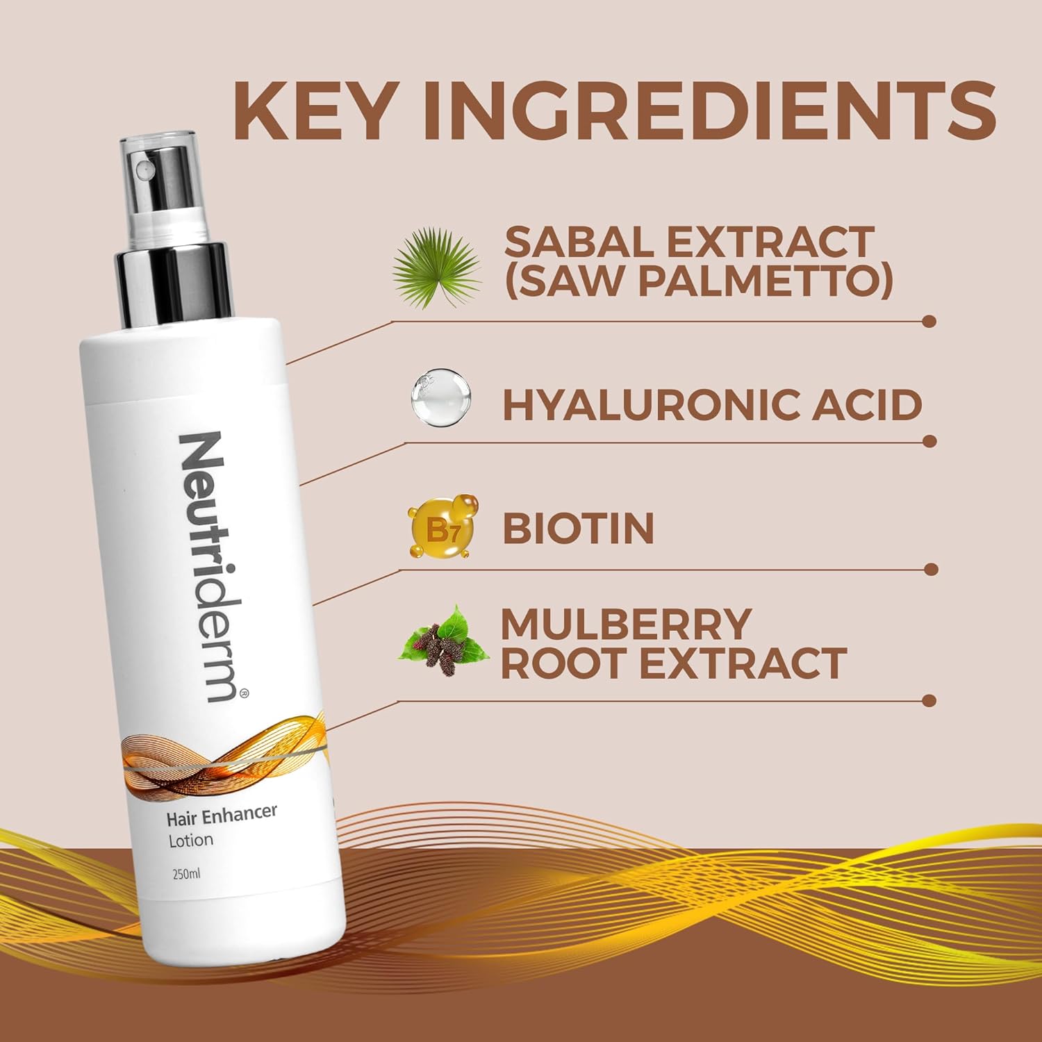 Neutriderm Hair Enhancer Lotion 250ml