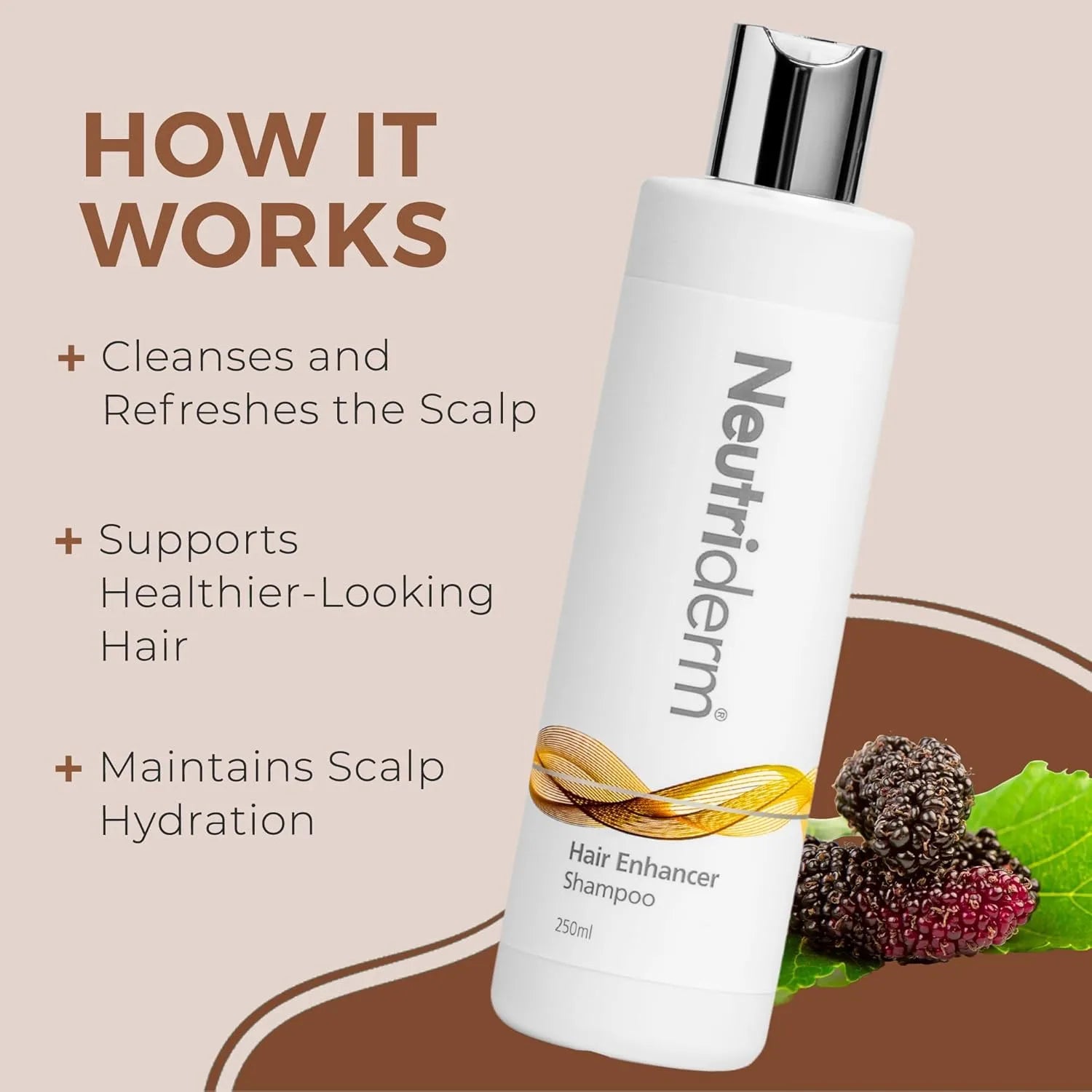 Neutriderm Hair Enhancer Shampoo - 250ml