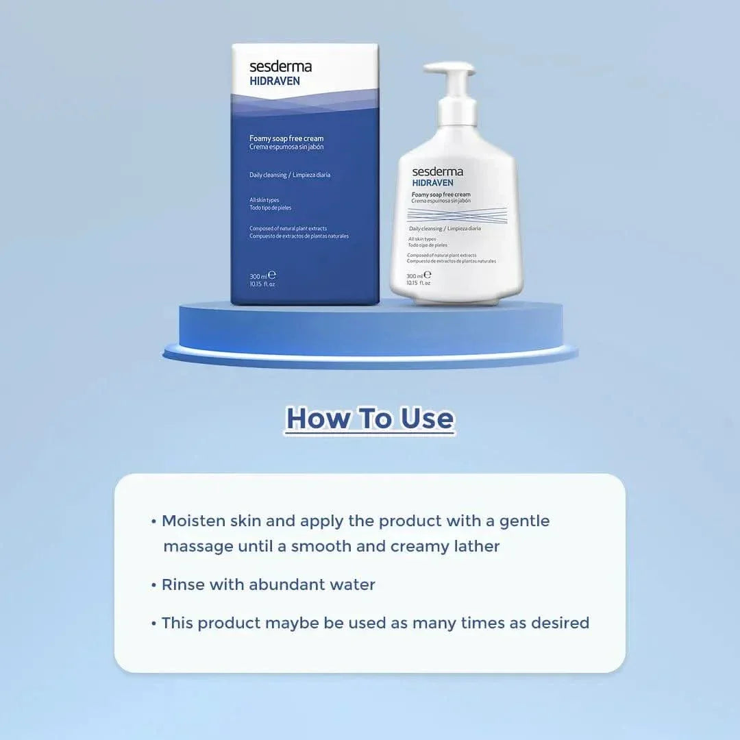 Sesderma Hidraven Foamy Soap Free Cream 300ml