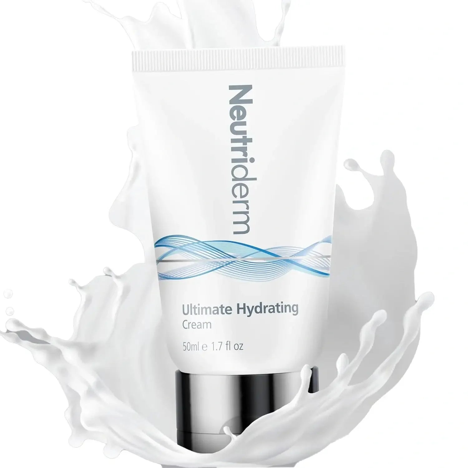 Neutriderm Ultimate Hydrating Moisturizer Face Cream with Vitamin E, Rice & Wheat Protein, Hydrating Face Moisturizer for Sensitive Skin & Anti-Aging, Dry Skin Face Moisturizer for Women & Men - 50ml