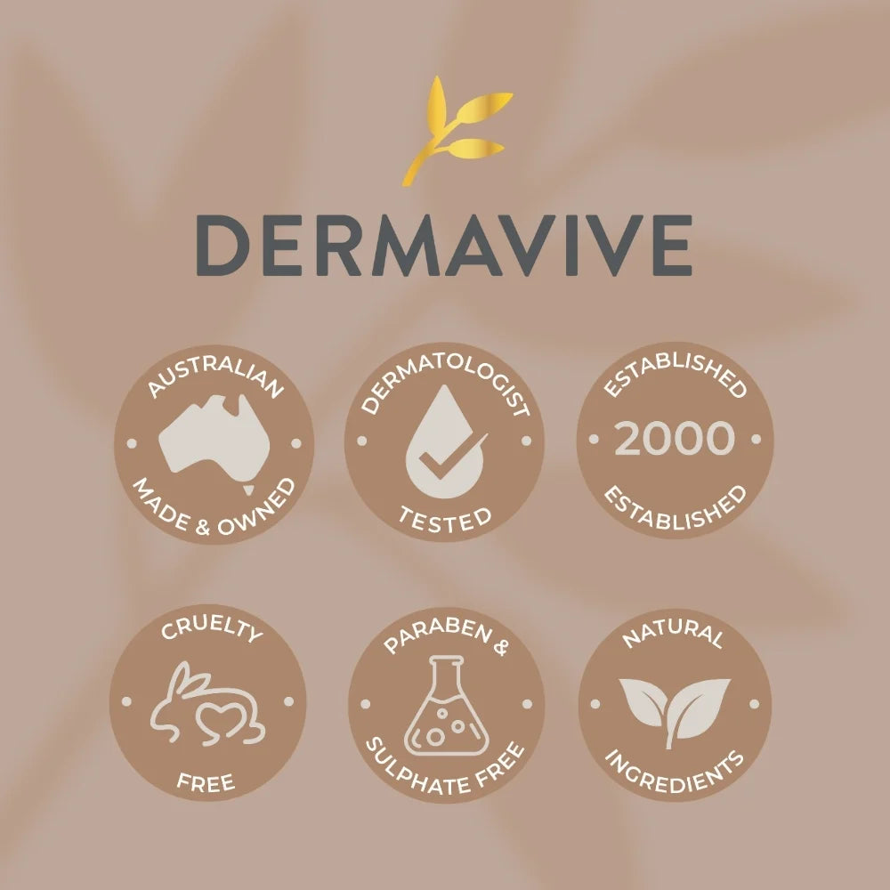 Dermavive Hydra Cleanser Hydrating Face & Body Wash for Dry & Sensitive Skin