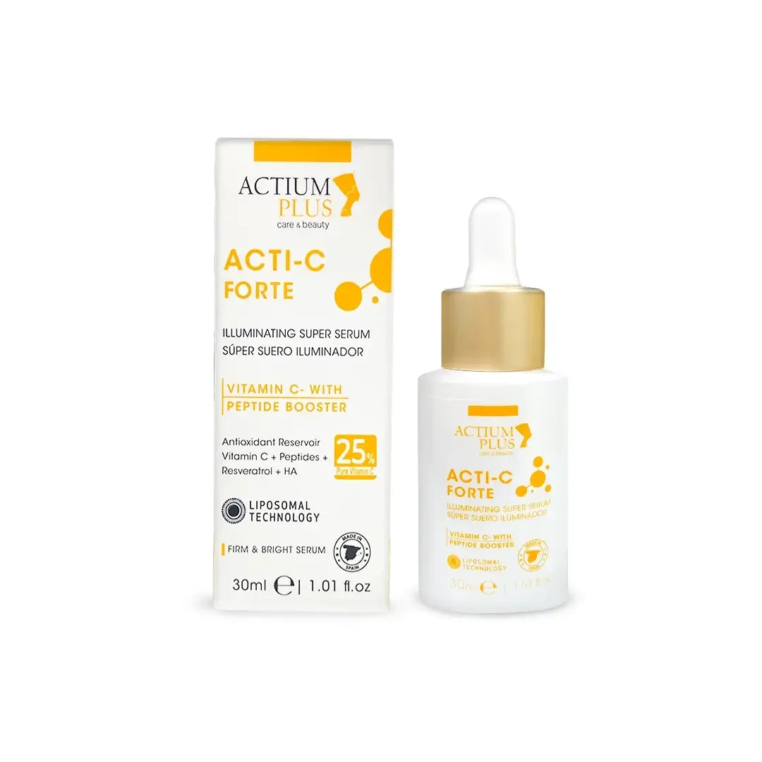Actium Plus ACTI-C Forte Serum 30ml front view bottle with packaging