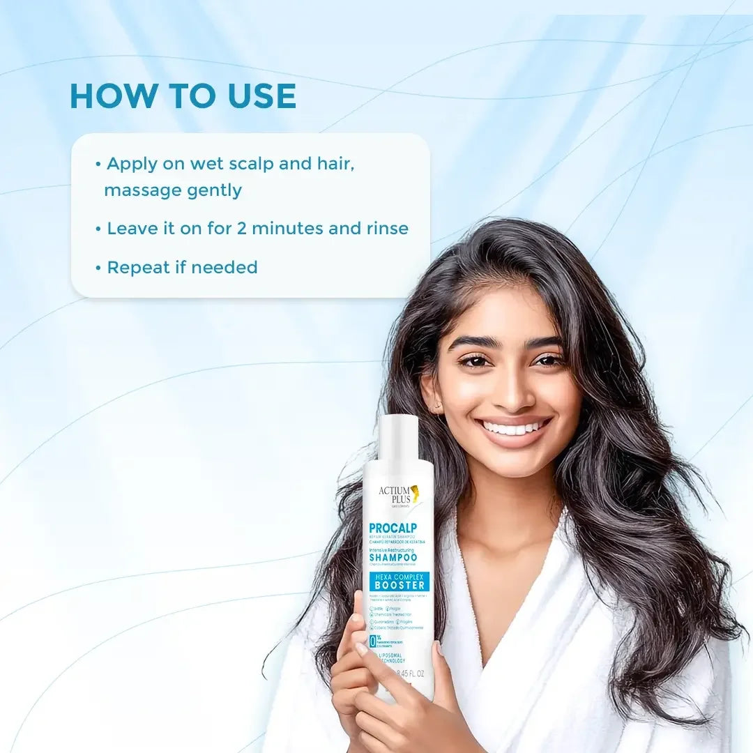 Actium Plus Procalp Repair Keratin Shampoo 250ml
