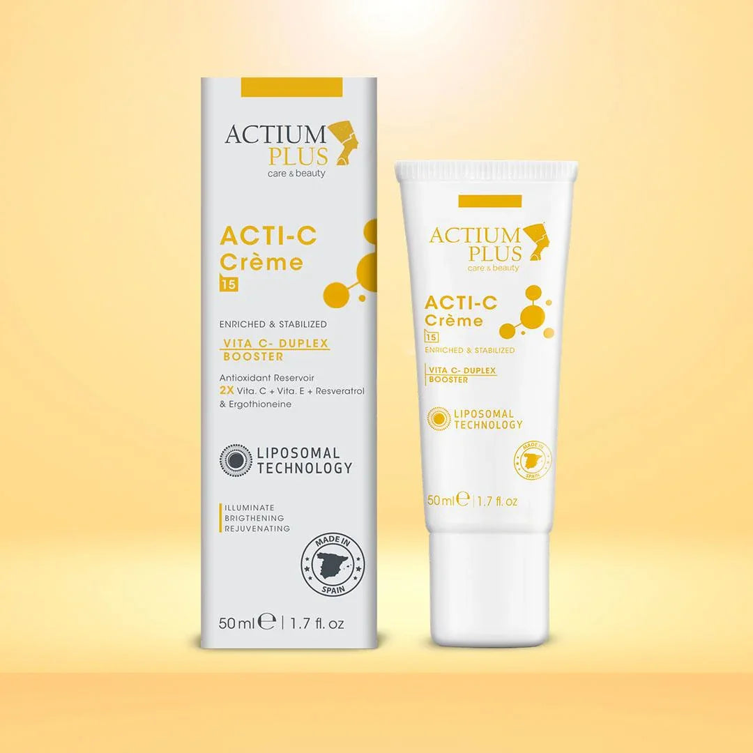 Actium Plus ACTI-C Cream 50ml – Vitamin C Brightening Face Cream for Glowing Skin