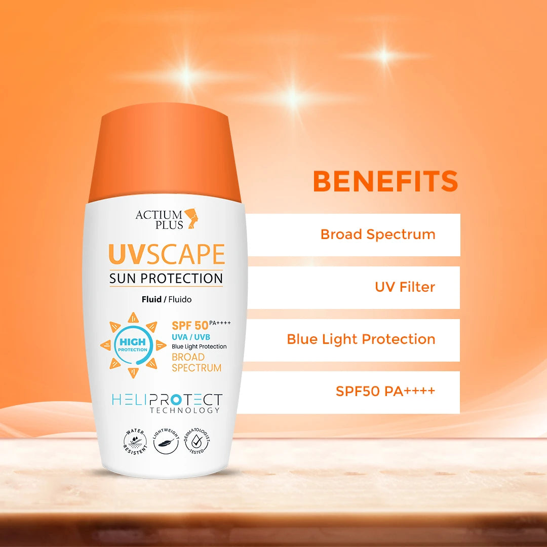 Actium Plus Uvscape Sun Protection SPF 50 Fluid 50ml