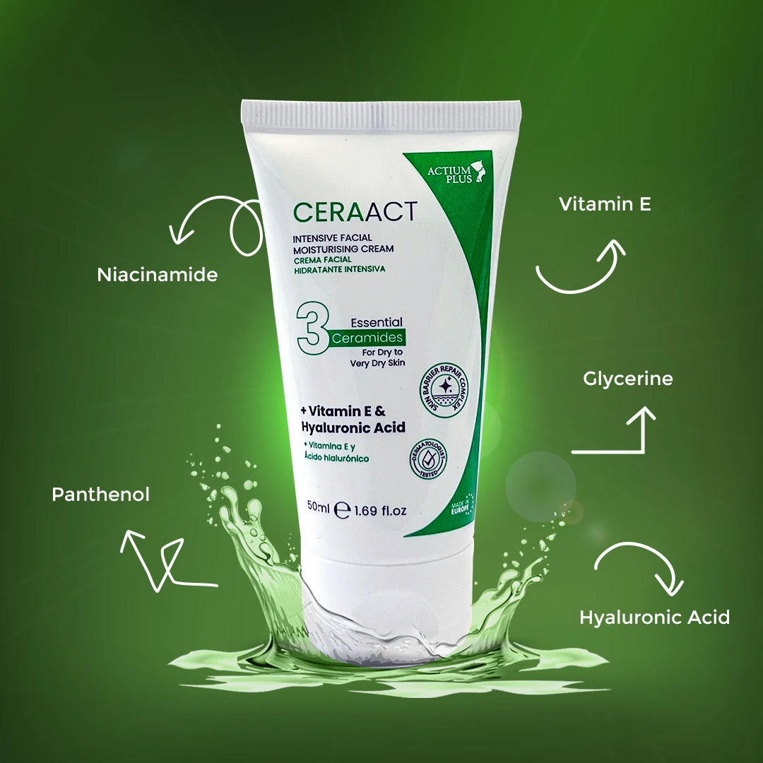 Actium Plus CERAACT Intensive Facial Moisturizing Cream