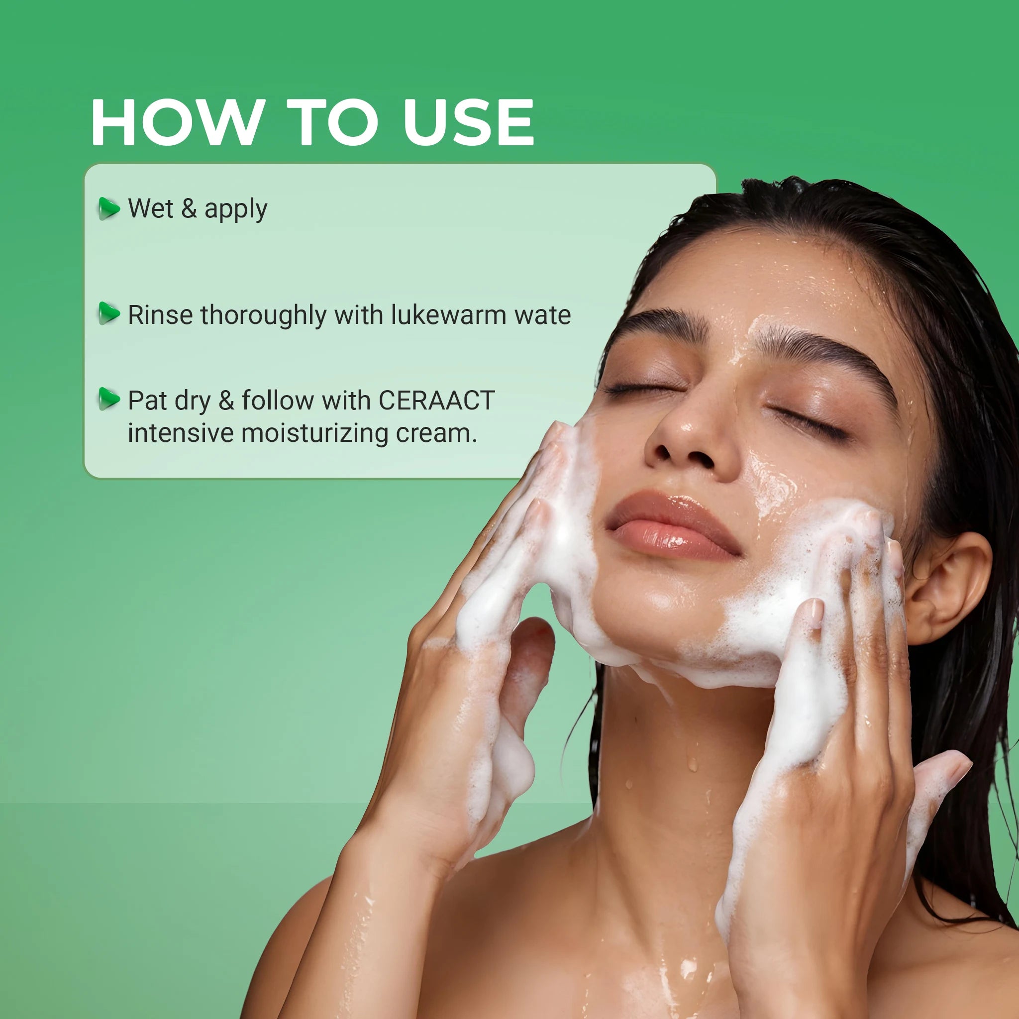 Actium Plus CERAACT Gentle Hydrating Cleanser For Normal To Dry Skin - Vitamin E & Hyaluronic Acid | Fragrance-Free Cleanser 150ml