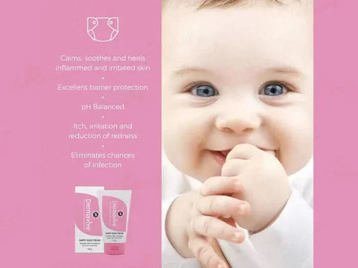 Dermavive Nappy Rash Cream 100 g – packaging box