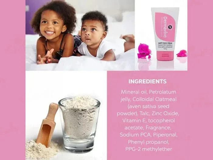 Close up tube: Dermavive Nappy Rash Cream 100 g