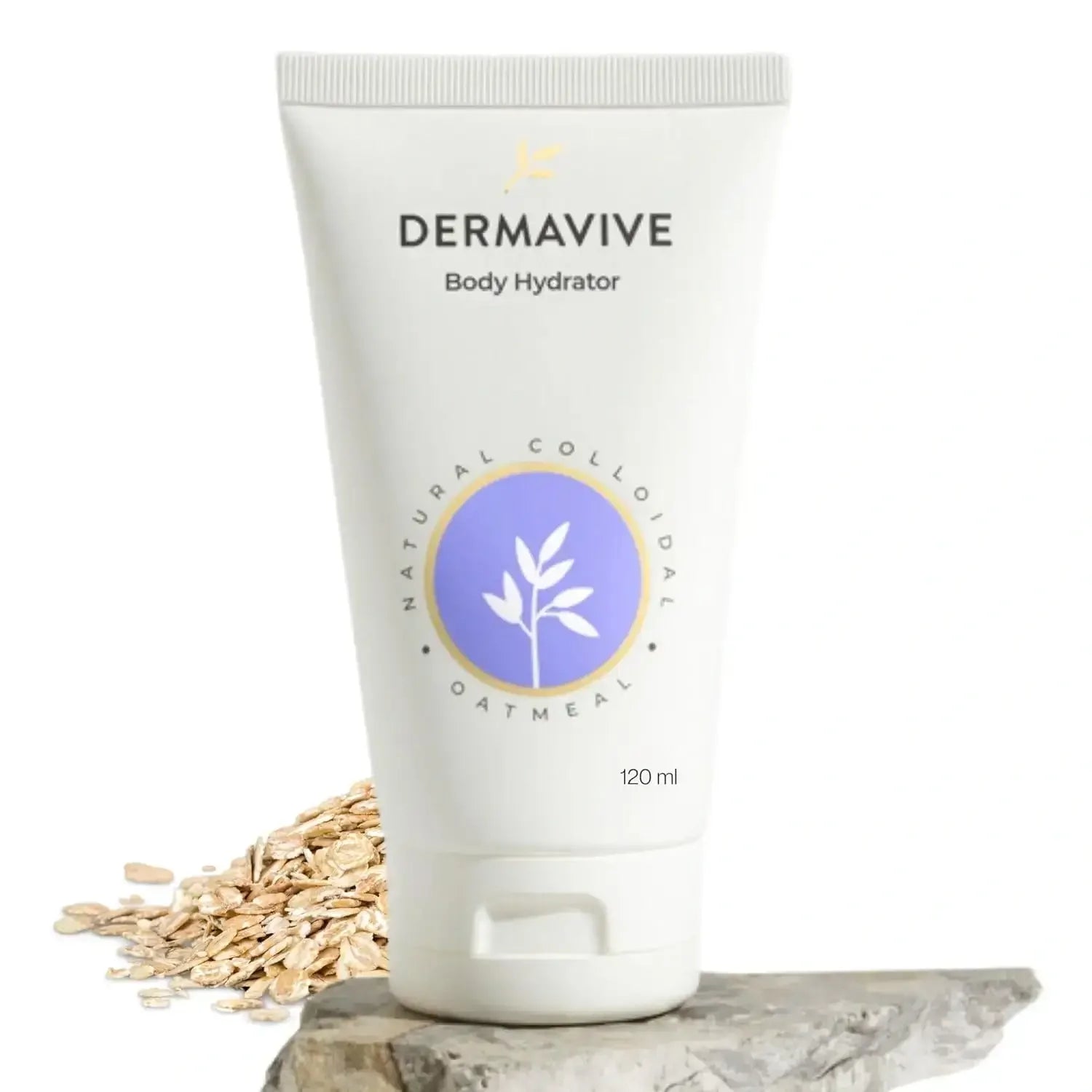 Dermavive Intensive Body Hydrating Oil 120 ml – front view bottle
