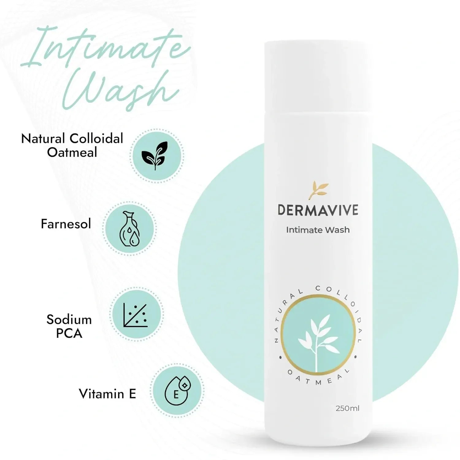 Dermavive Intimate Wash 250ml Daily Intimate 