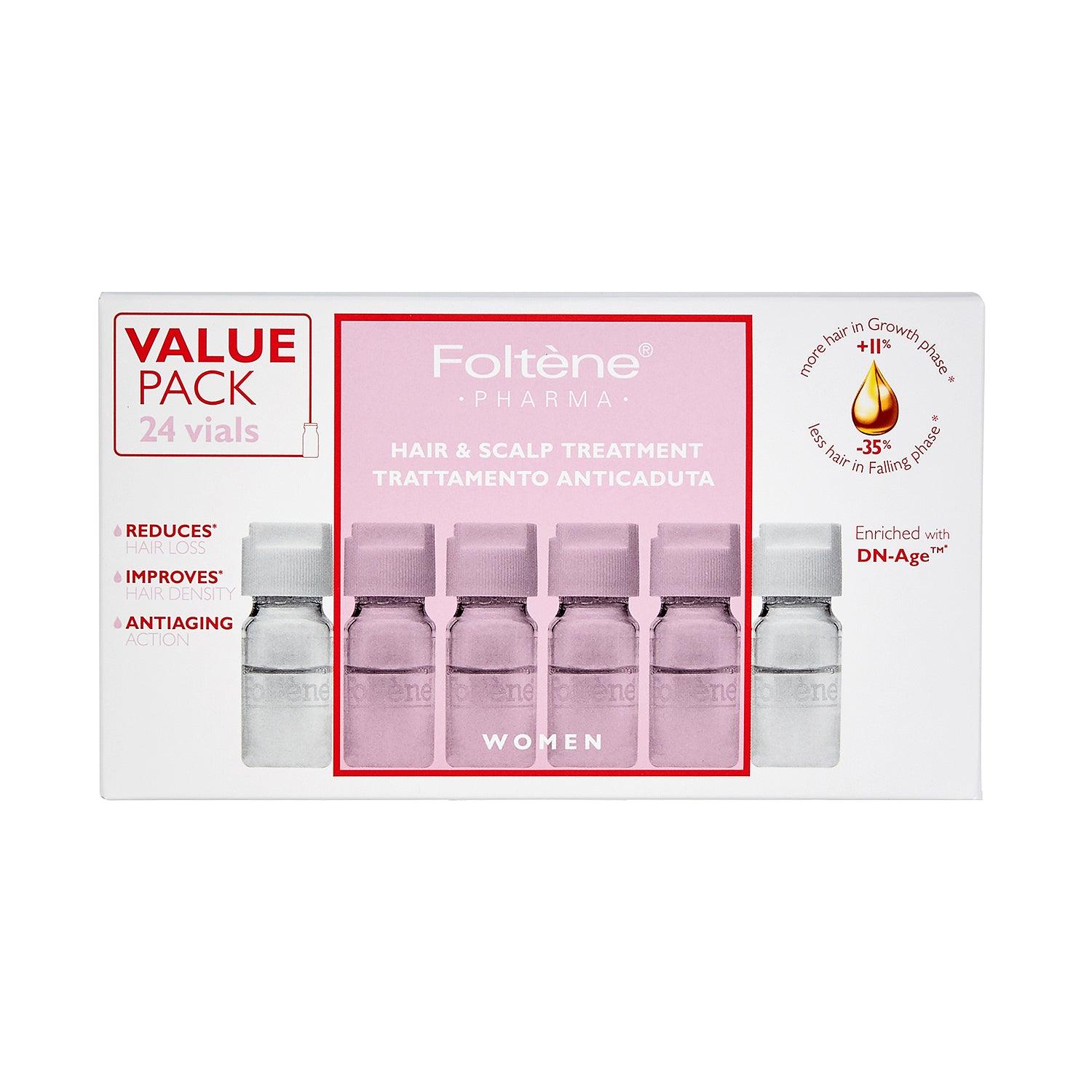 Foltene Pharma Hair & Scalp Treatment For Women ( Value Pack )