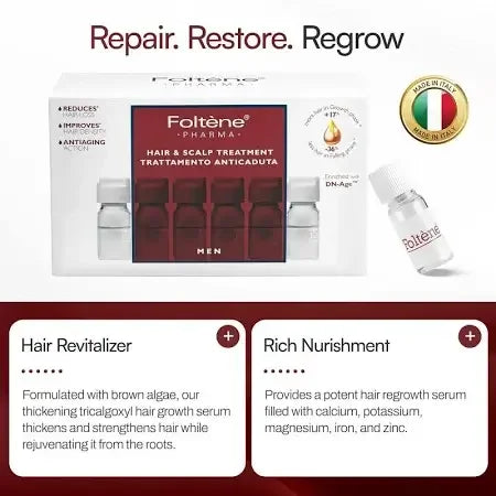 Foltene Pharma Hair & Scalp Treatment for Men Value Pack