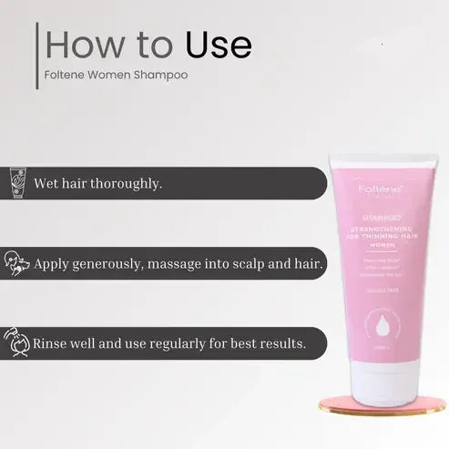 Foltene Pharma Strengthening for Thinning Hair Women Shampoo 200ml