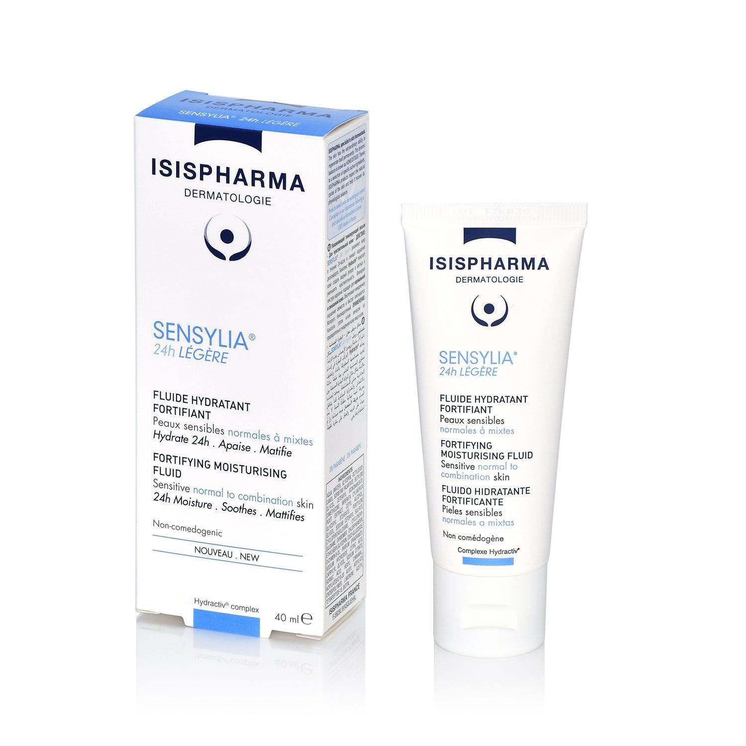 Isispharma Sensylia 24h Legere Fortifying Moisturising Fluid 40ml