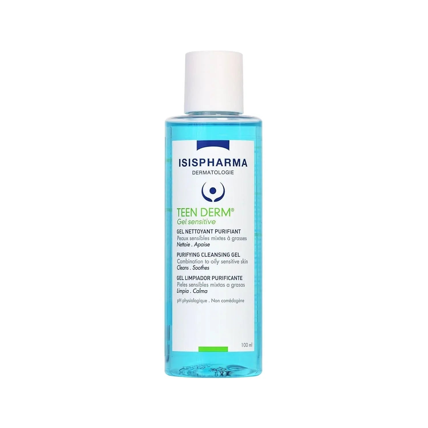 Isispharma Teen Derm Sensitive Purifying Cleansing Gel 100ml