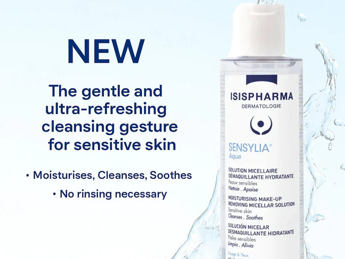 Isispharma Sensylia Aqua Moisturising Make-up Removing Micellar 250 ml