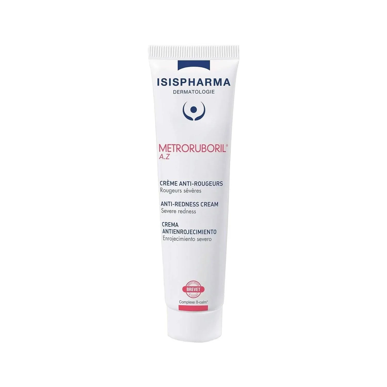 Isispharma Metroruboril A.Z Anti-Redness Cream 30ml - Tube View