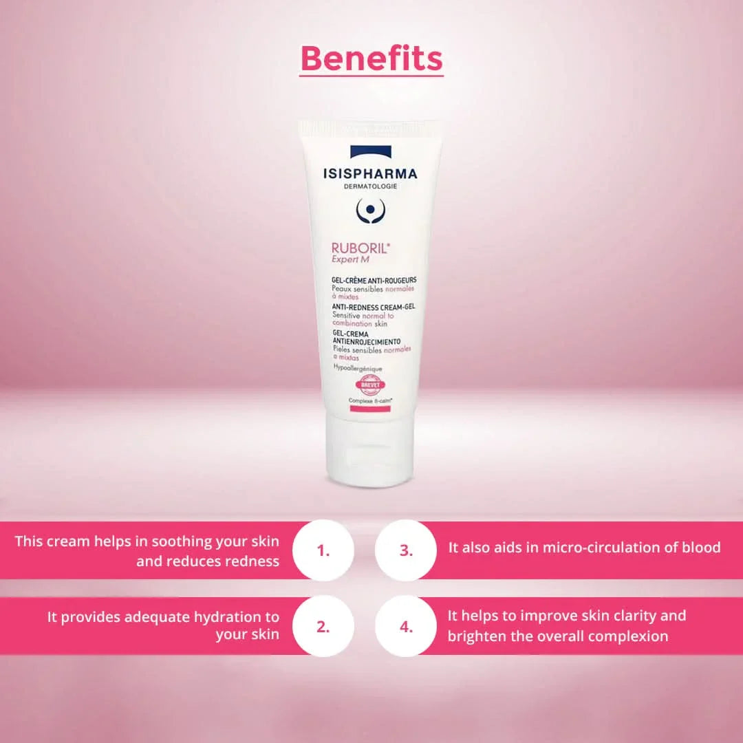 Isispharma Ruboril Expert M Anti-Redness Cream 40ml