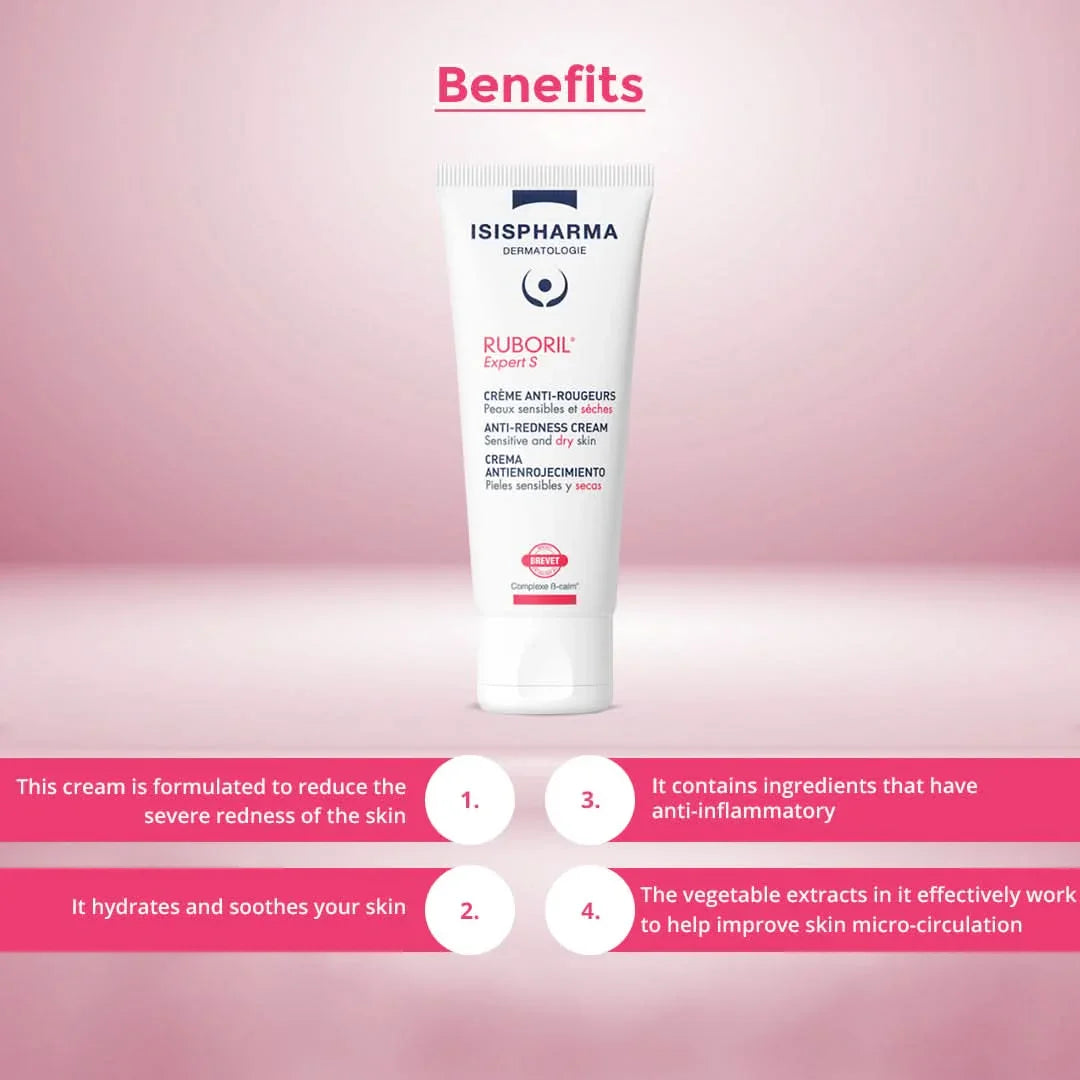 Isispharma Ruboril Expert S Anti-Redness Cream 40ml