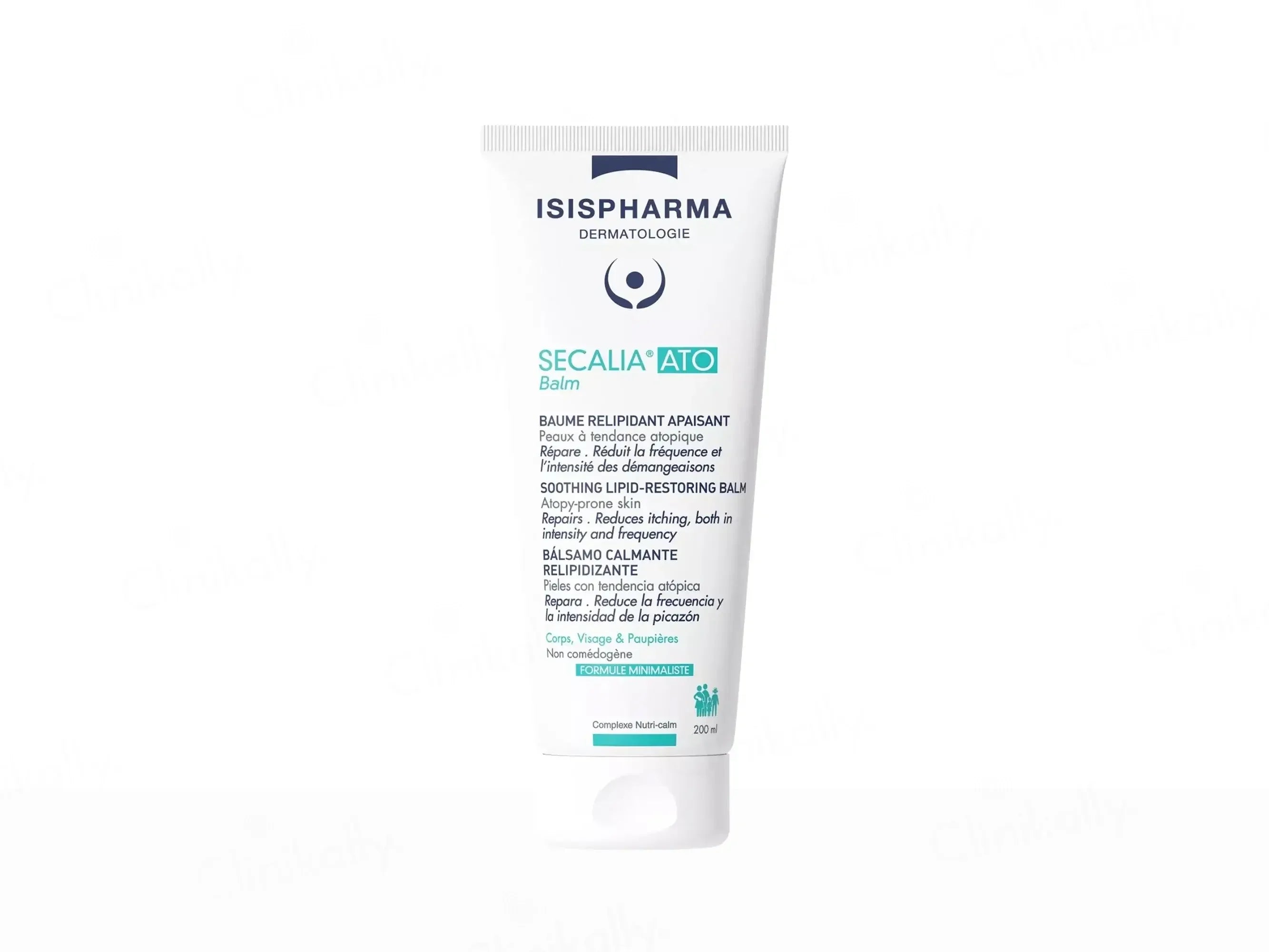 Isispharma Secalia Ato Balm Soothing Lipid-Restoring Balm 200ml - Front Side