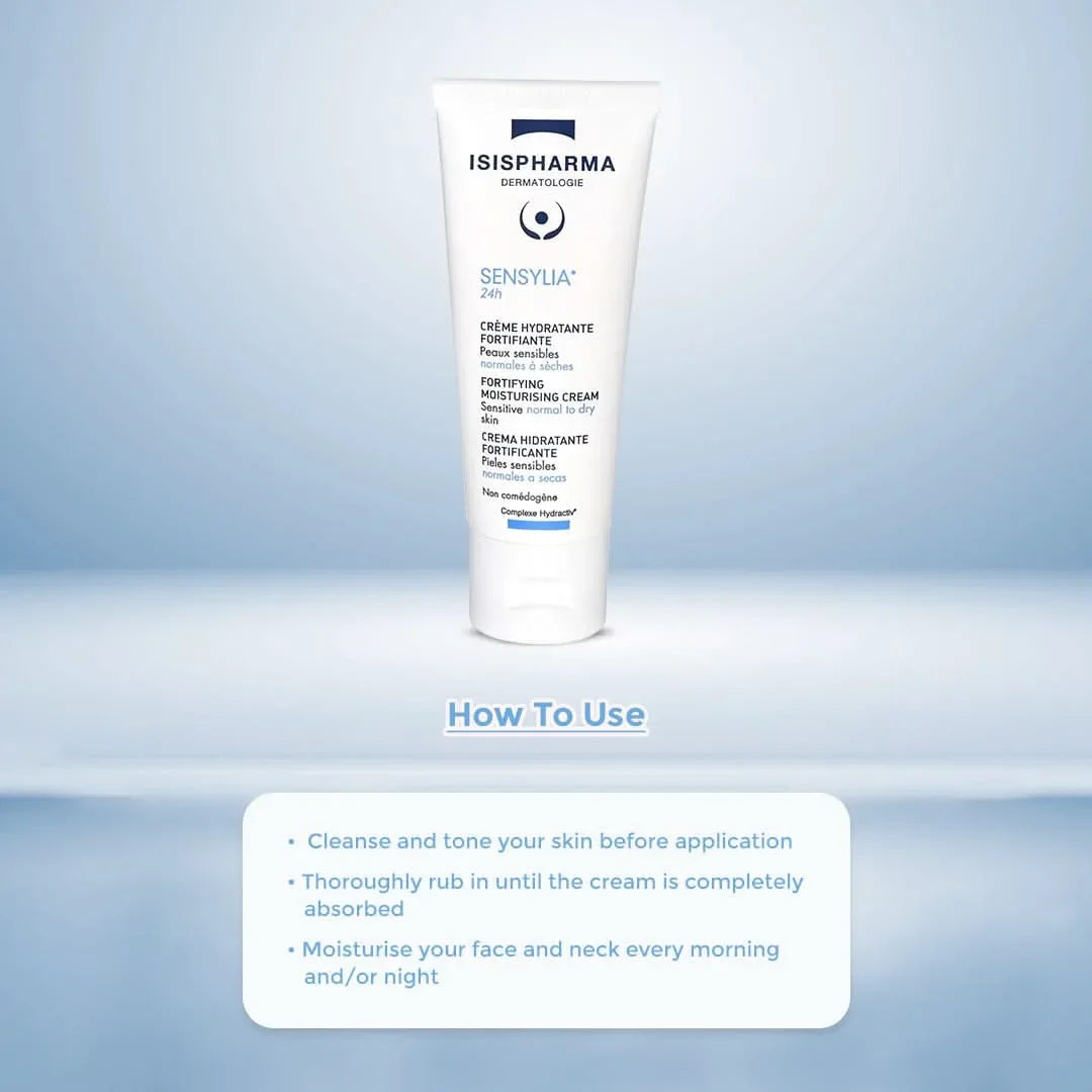 Isispharma Sensylia 24h Fortifying Moisturising Cream 40ml