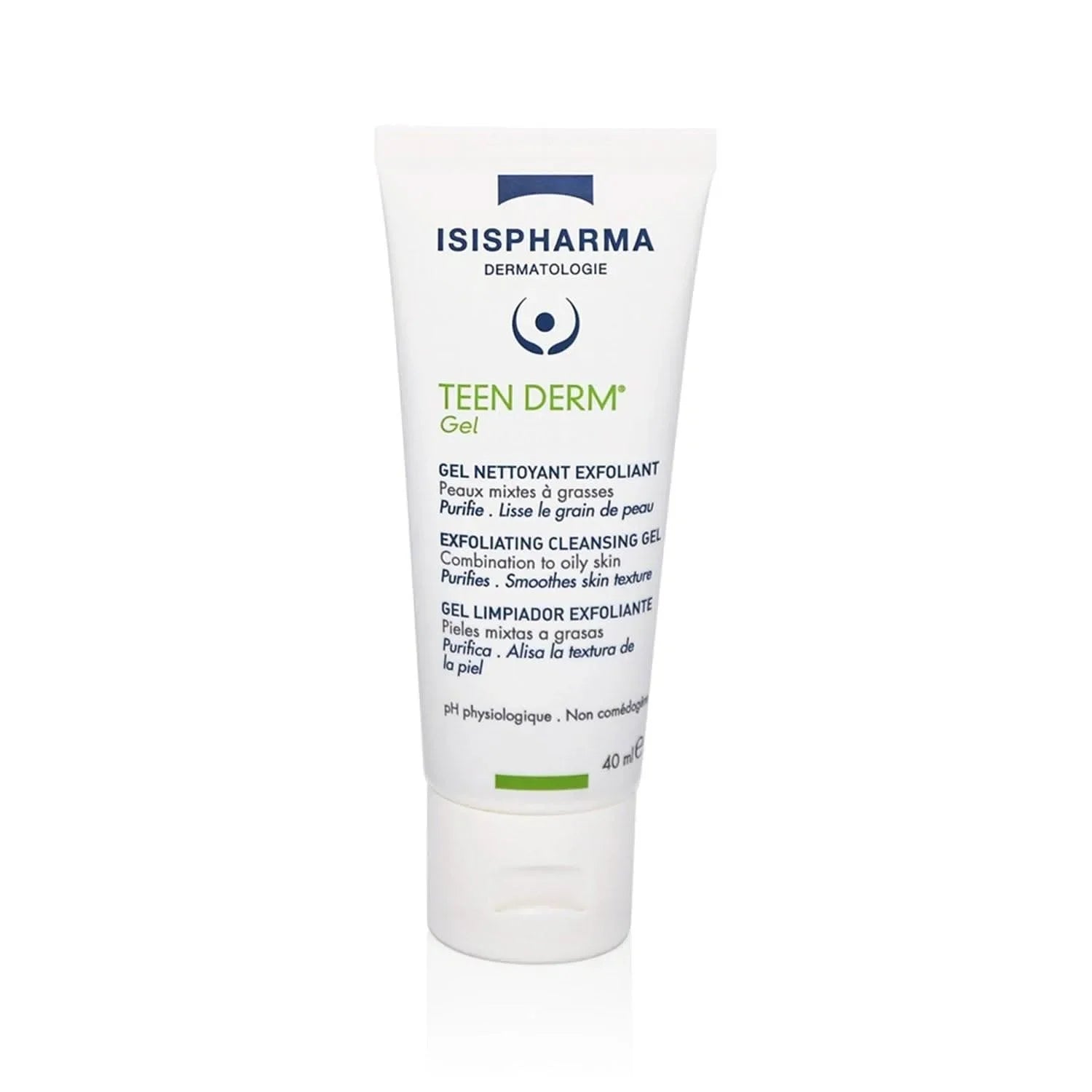 Tube of Isispharma Teen Derm Gel 