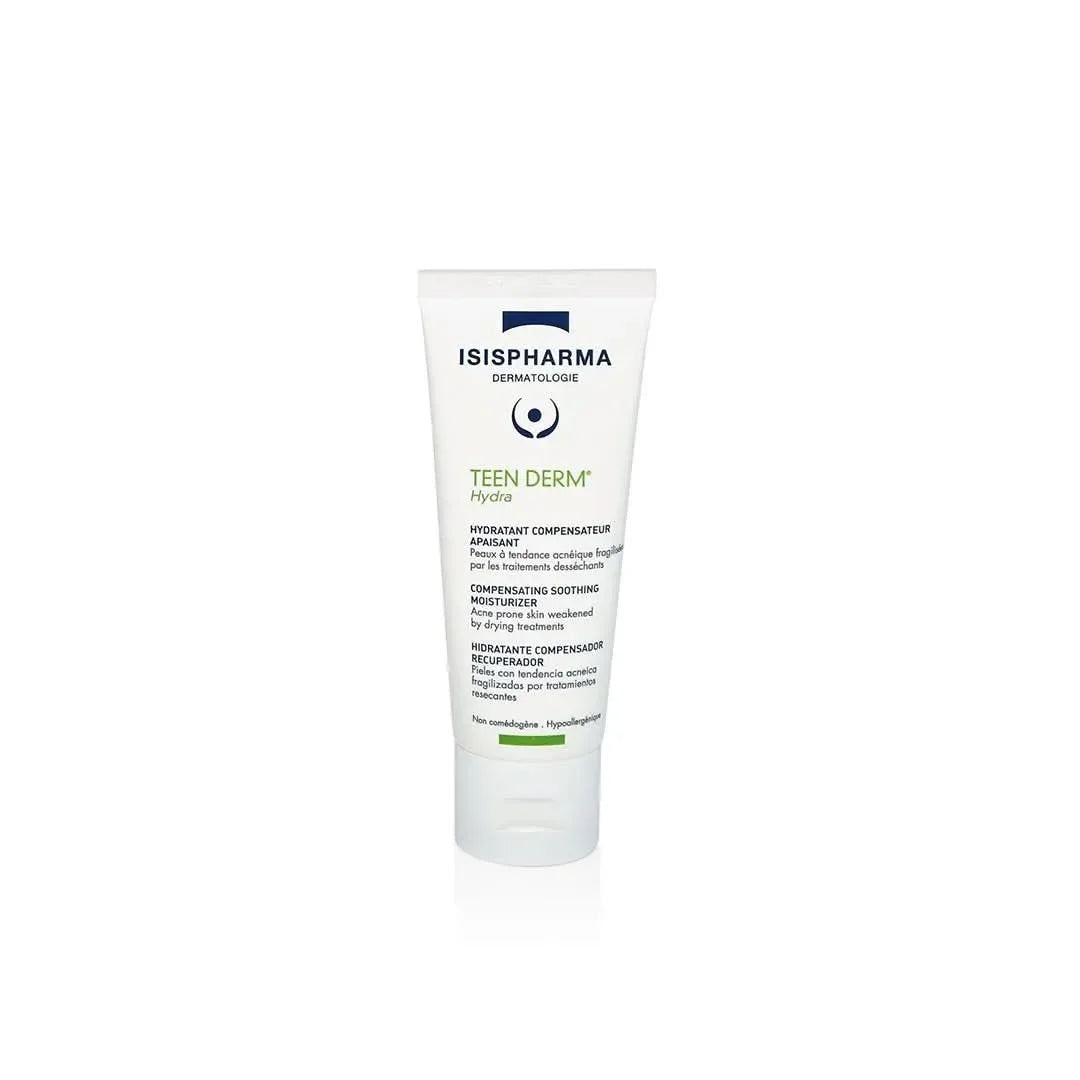 Tube of Isispharma Teen Derm Hydre cream