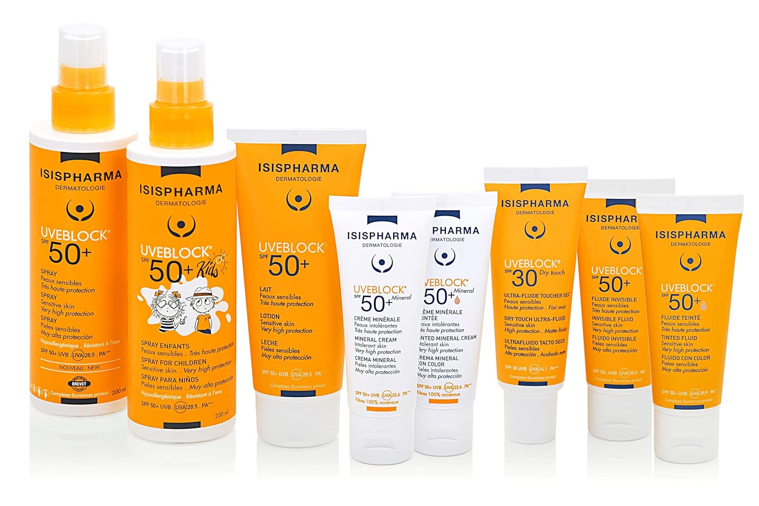 Isispharma UVE Block SPF50+ Adult Spray