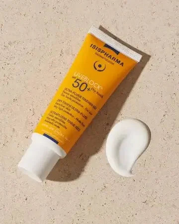 Sunscreen tube with a small amount of cream