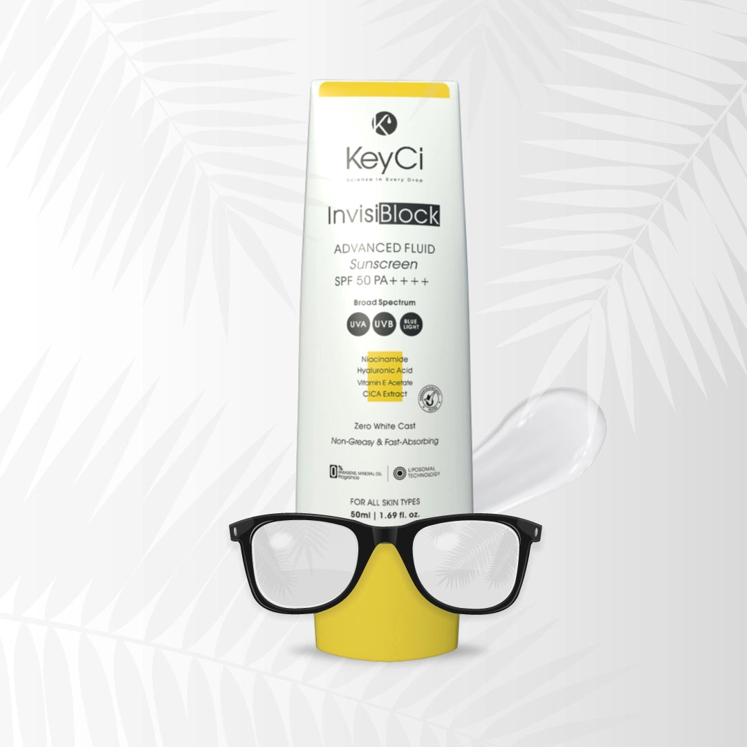 KeyCi InvisiBlock Advance fluid Sunscreen SPF 50 PA++++ | 50ml