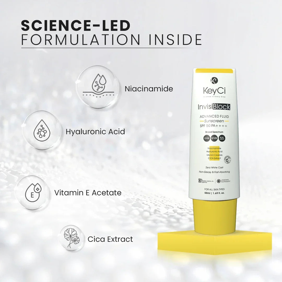 sunscreen for dewy look