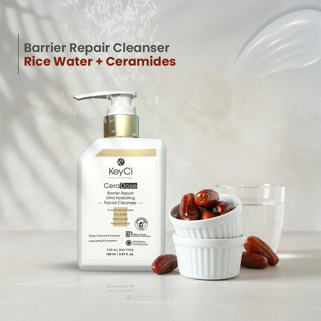 KeyCi CeraDose Barrier Repair Ultra Hydrating Facial Cleanser  150ml
