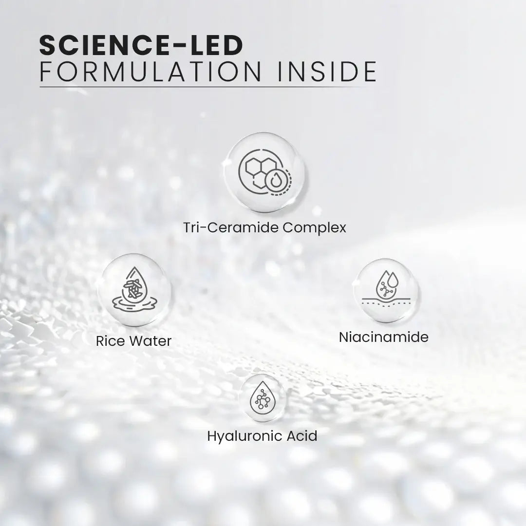 KeyCi Hydrate & Repair Combo | Cleanser 150ml + Moisturizer 50ml | Pack of 2